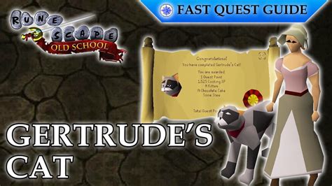 runescape gertrude's cat quick guide.